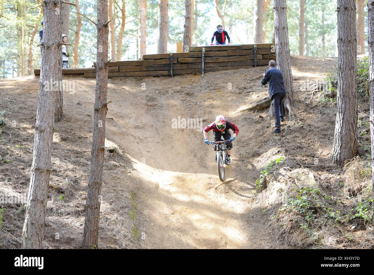 Vtt à chikcsands, Bedfordshire Banque D'Images