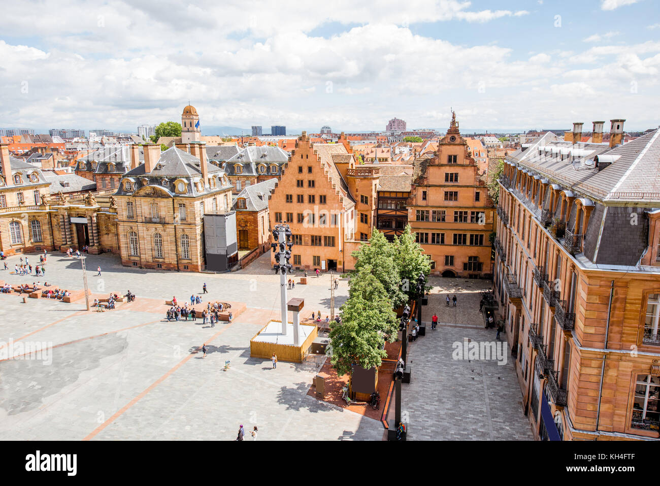 La ville de Strasbourg en France Banque D'Images