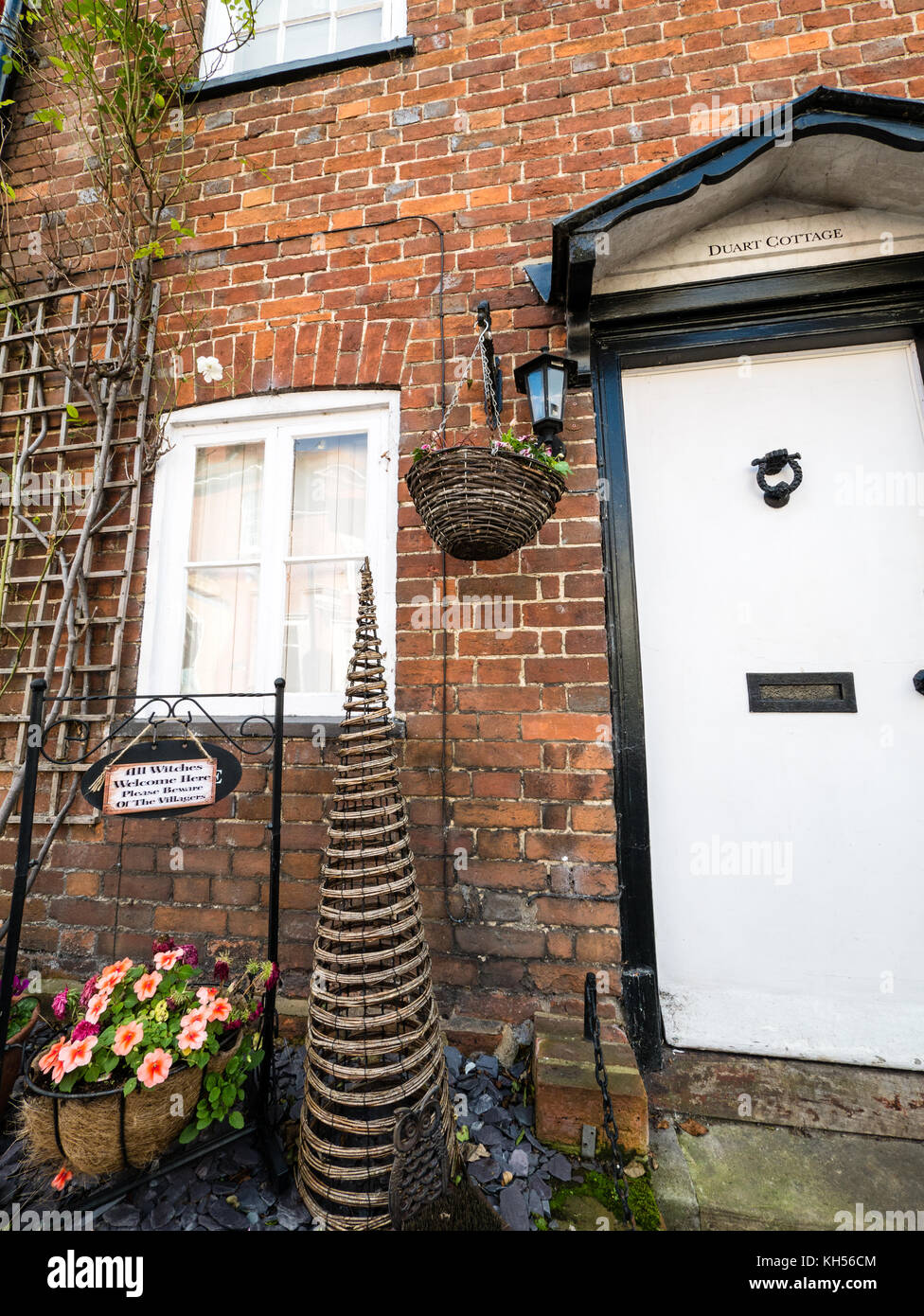 DUART Cottage, Witches House, Wargrave, Village, Berkshire, Angleterre, Royaume-Uni, GB. Banque D'Images