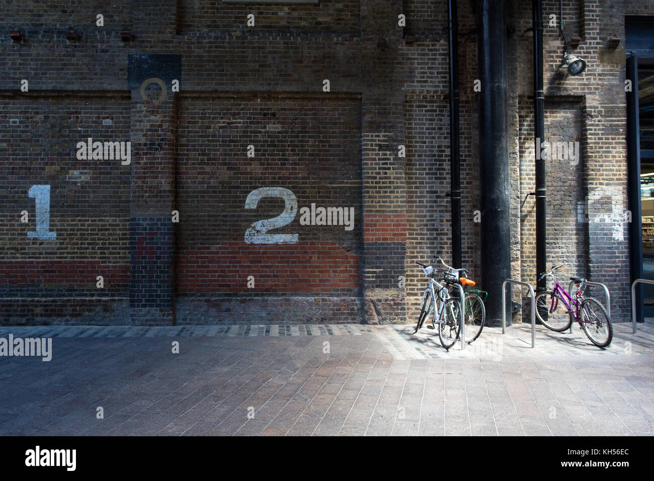 West Handyside Canopy, King's Cross, Londres, UK Banque D'Images