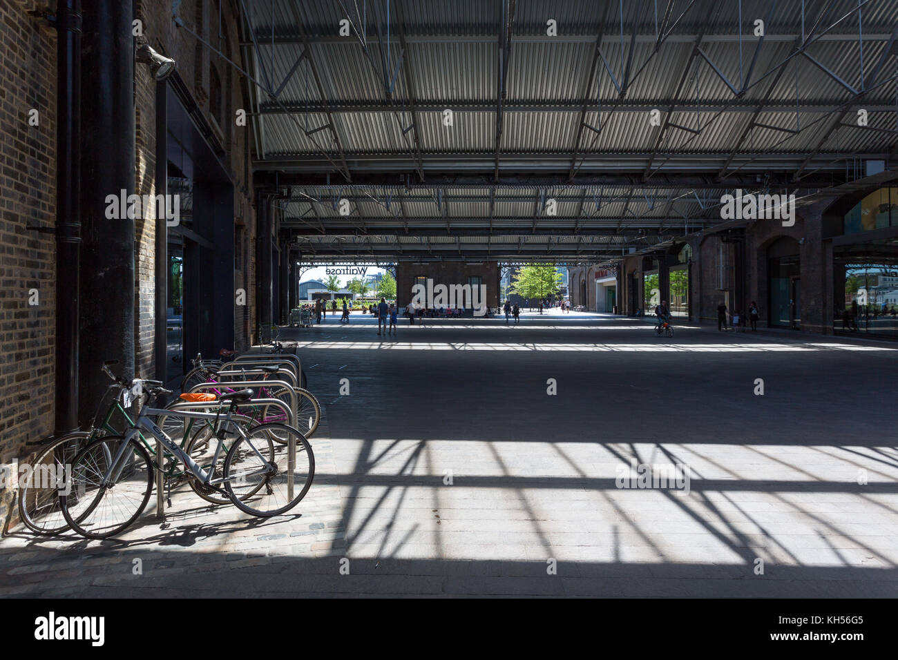 West Handyside Canopy, King's Cross, Londres, UK Banque D'Images