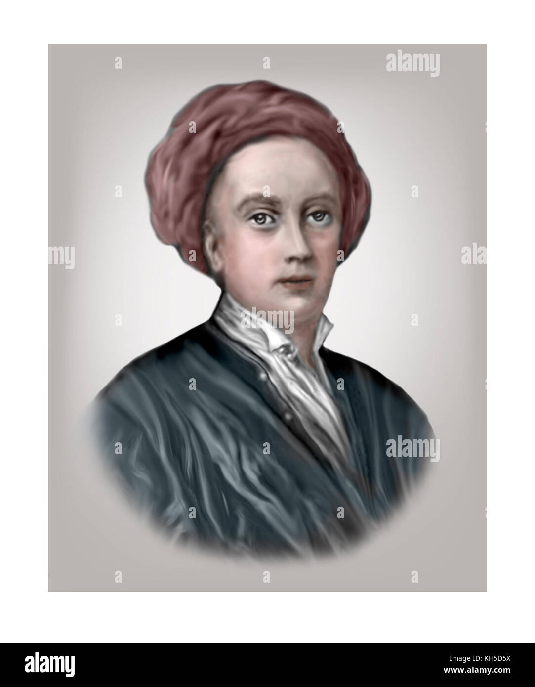 William Kent, c1685 - 1748 anglais, architecte-paysagiste, architecte, designer de meubles Banque D'Images