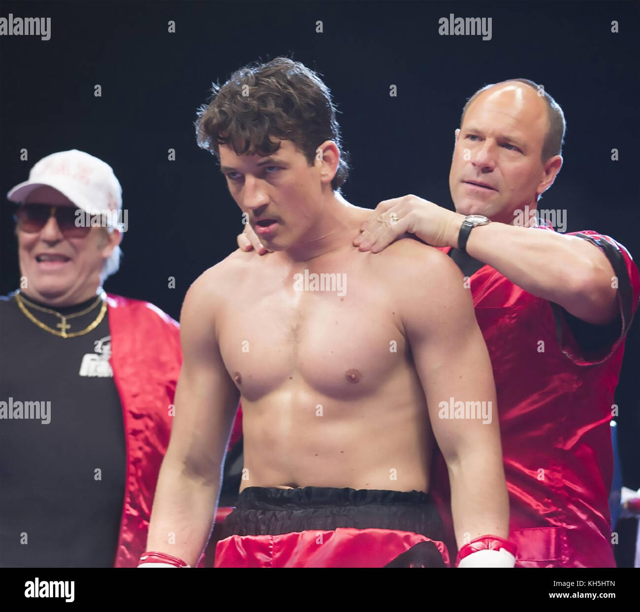 Saignez POUR CETTE production de films Open Road 2016 avec Miles Teller Banque D'Images