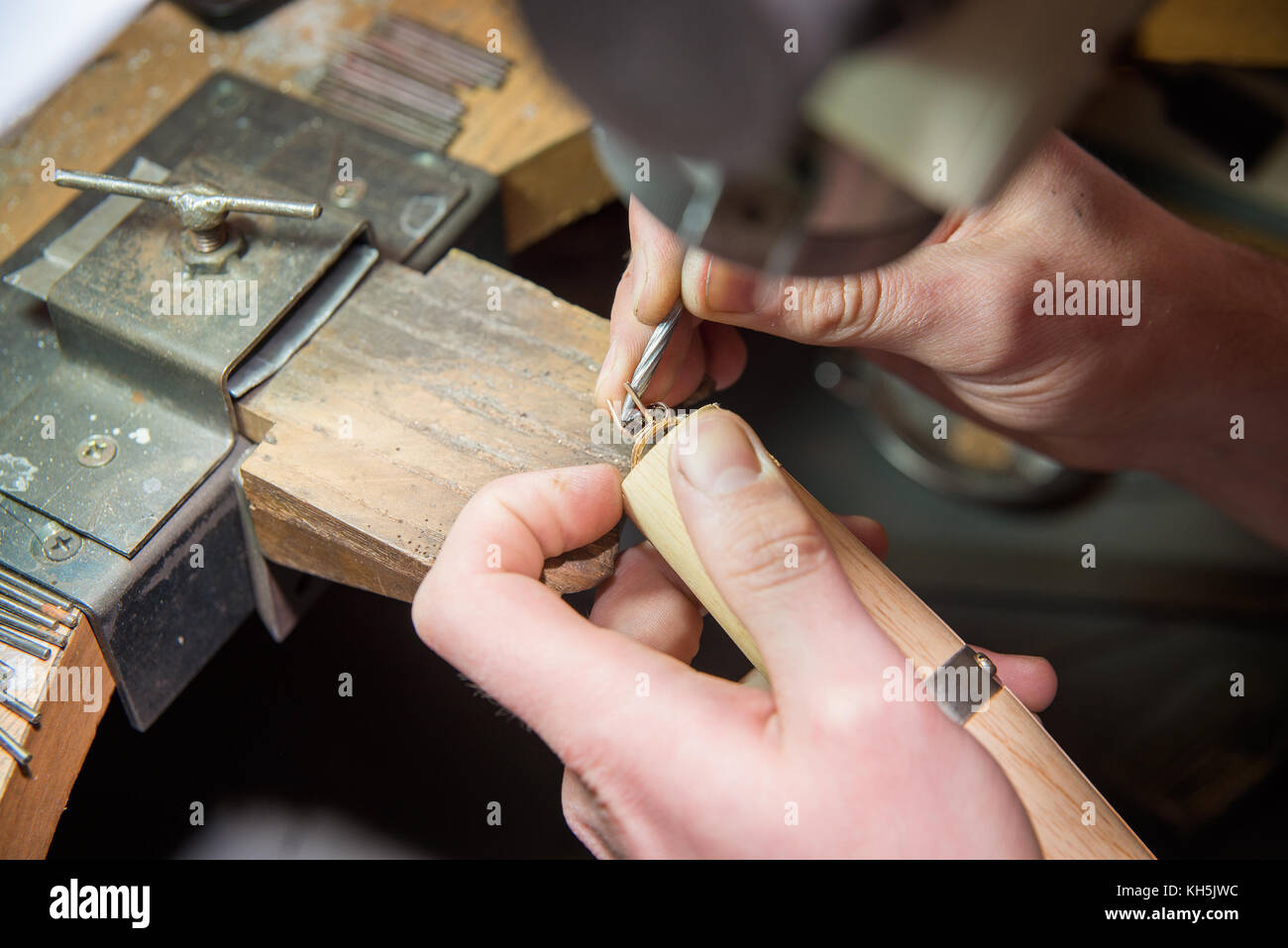 bijoutier Banque D'Images