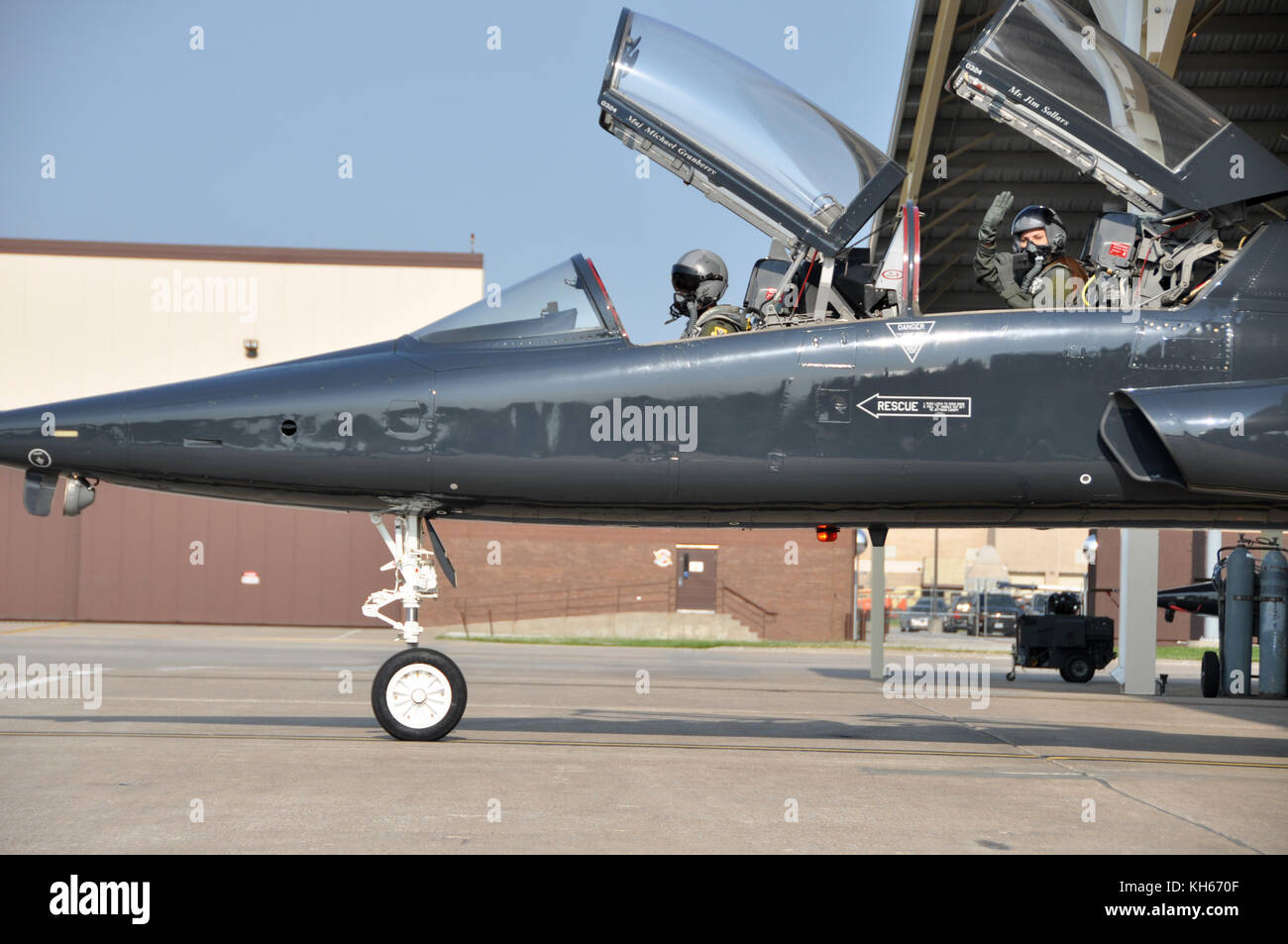 Avion d'entraînement T-38 Talon Banque D'Images