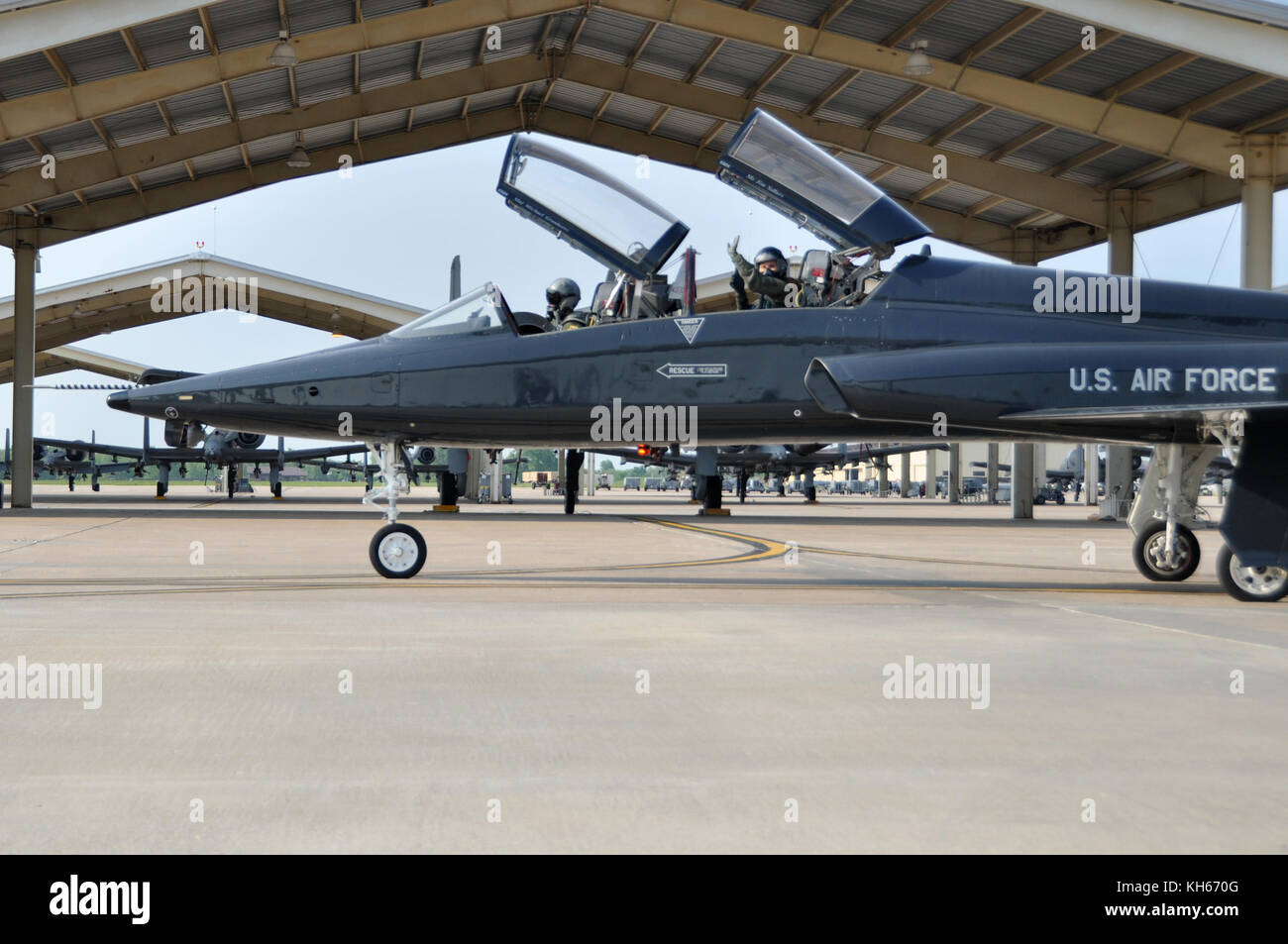 Avion d'entraînement T-38 Talon Banque D'Images