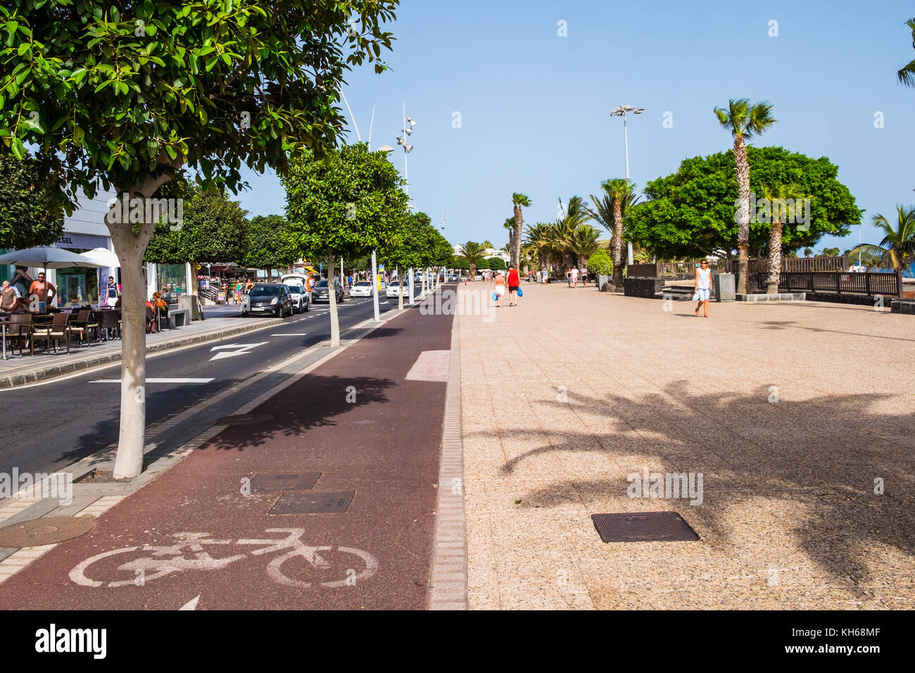 Puerto del Carmen, Lanzarote, îles Canaries, Espagne Banque D'Images