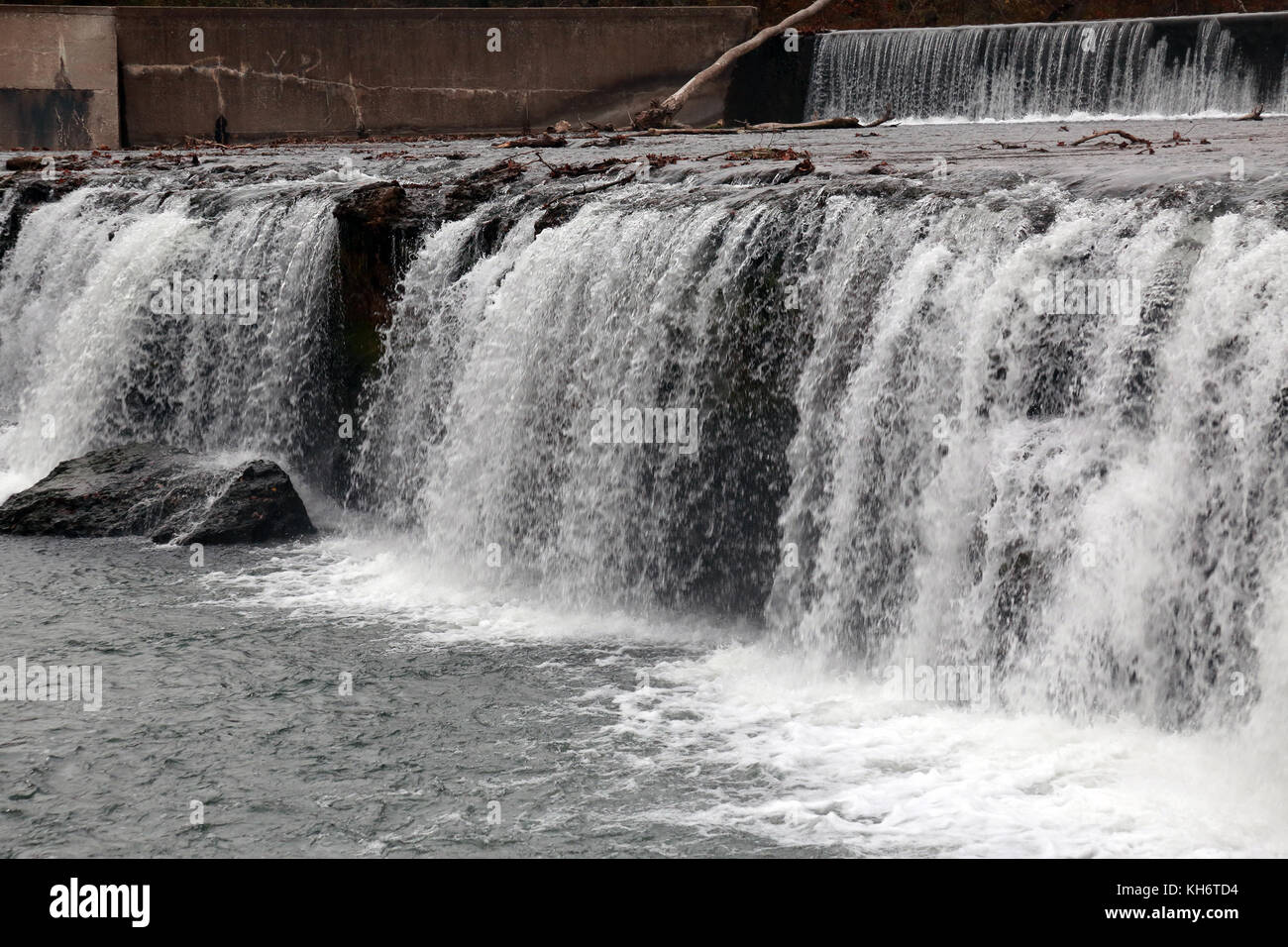 Grand Falls, joplin, Missouri, Etats-Unis, cascade, chute d'eau Banque D'Images
