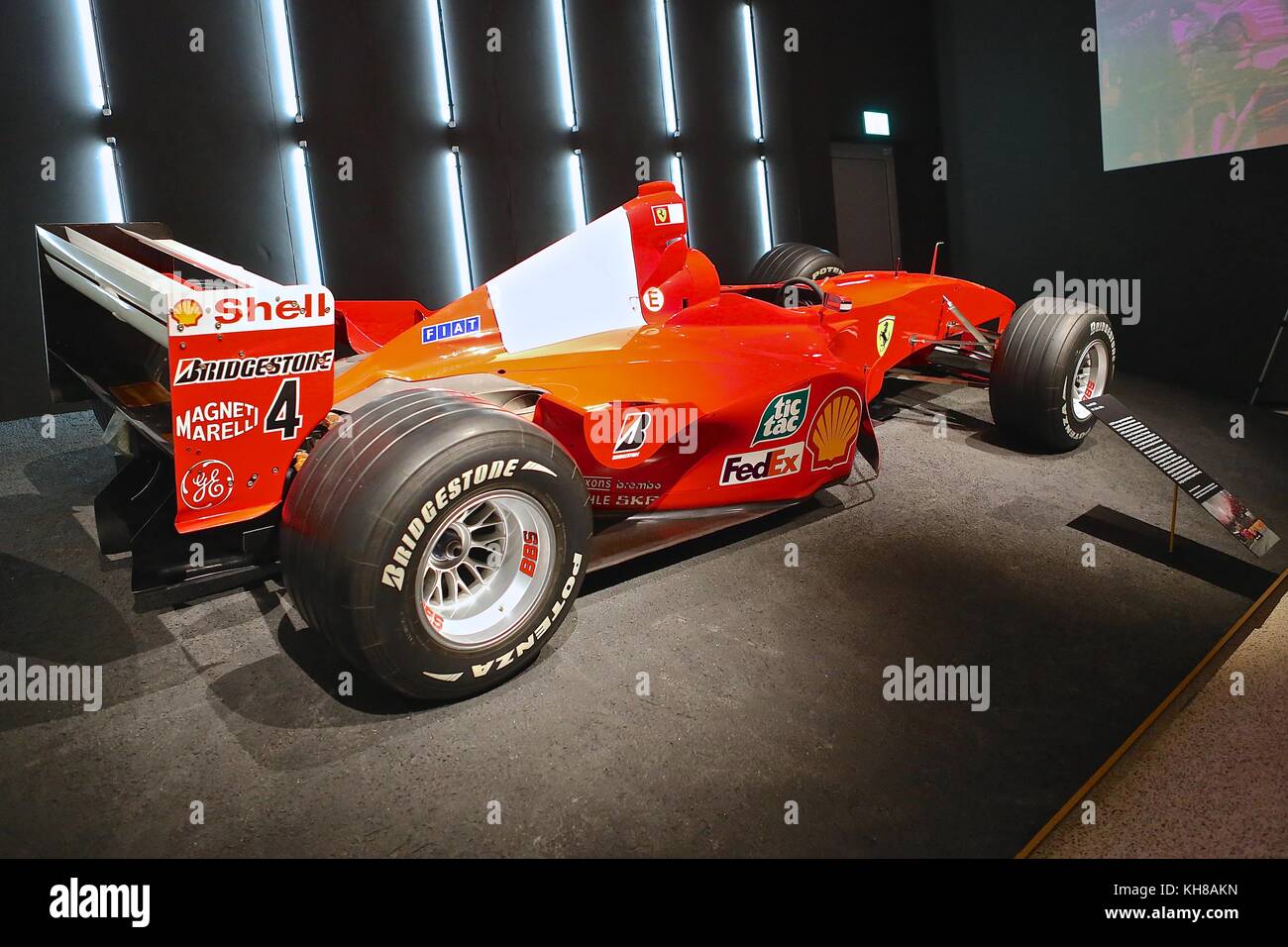 Ferrari sous la peau au Design Museum Banque D'Images