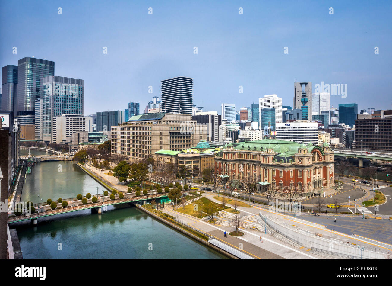 Le Japon, Kansai, Osaka, ville centrale nakanoshima public hall *** *** légende locale, l'architecture colorée, Japon, Kansai, paysage, publique nakanoshima h Banque D'Images