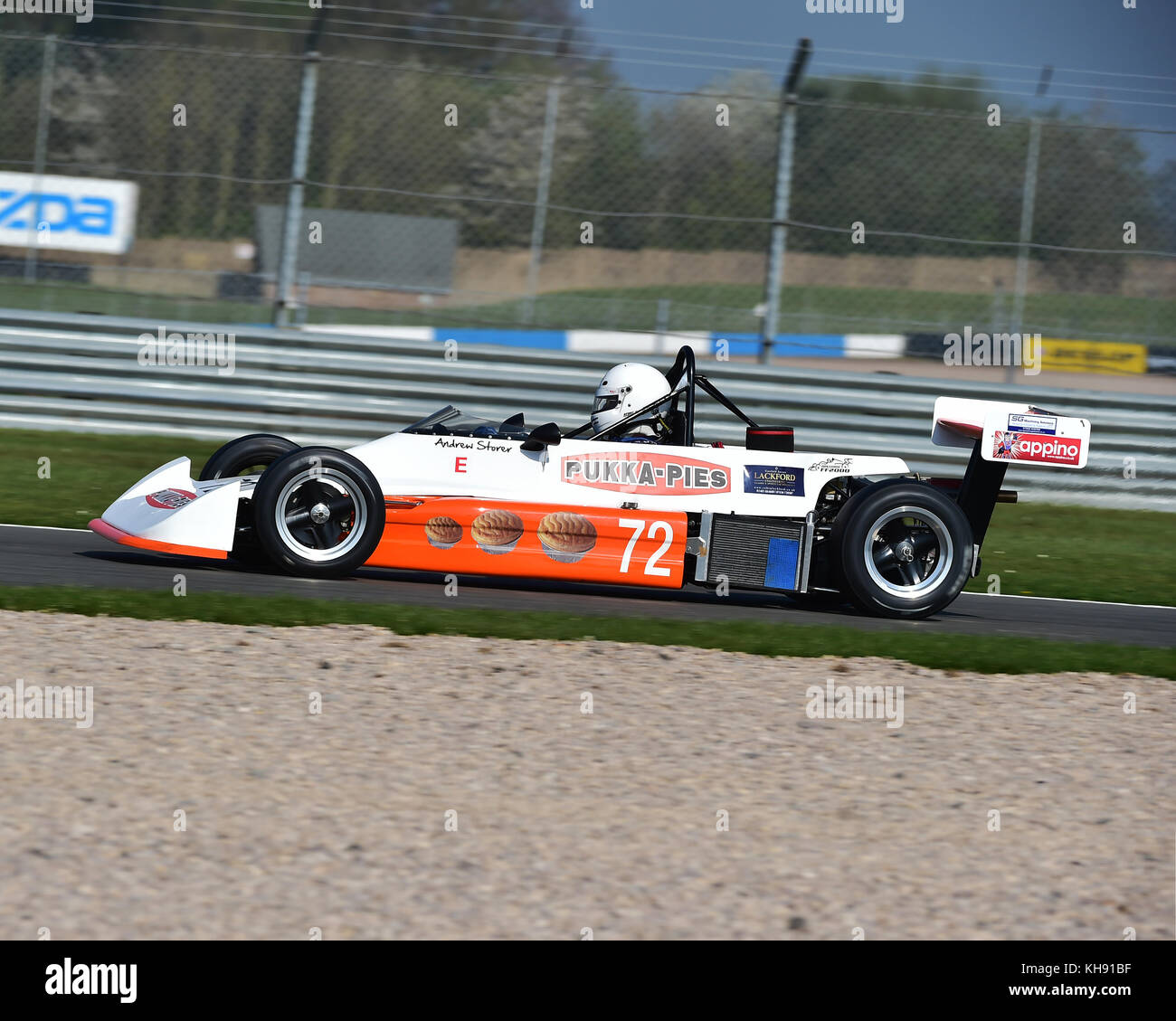 Andrew Storer, reynard sf79, Formule Ford historique 2000, Urs classic ff2000, hscc, de la saison, samedi, 8 avril 2017, Donington Park, Chris vicm Banque D'Images