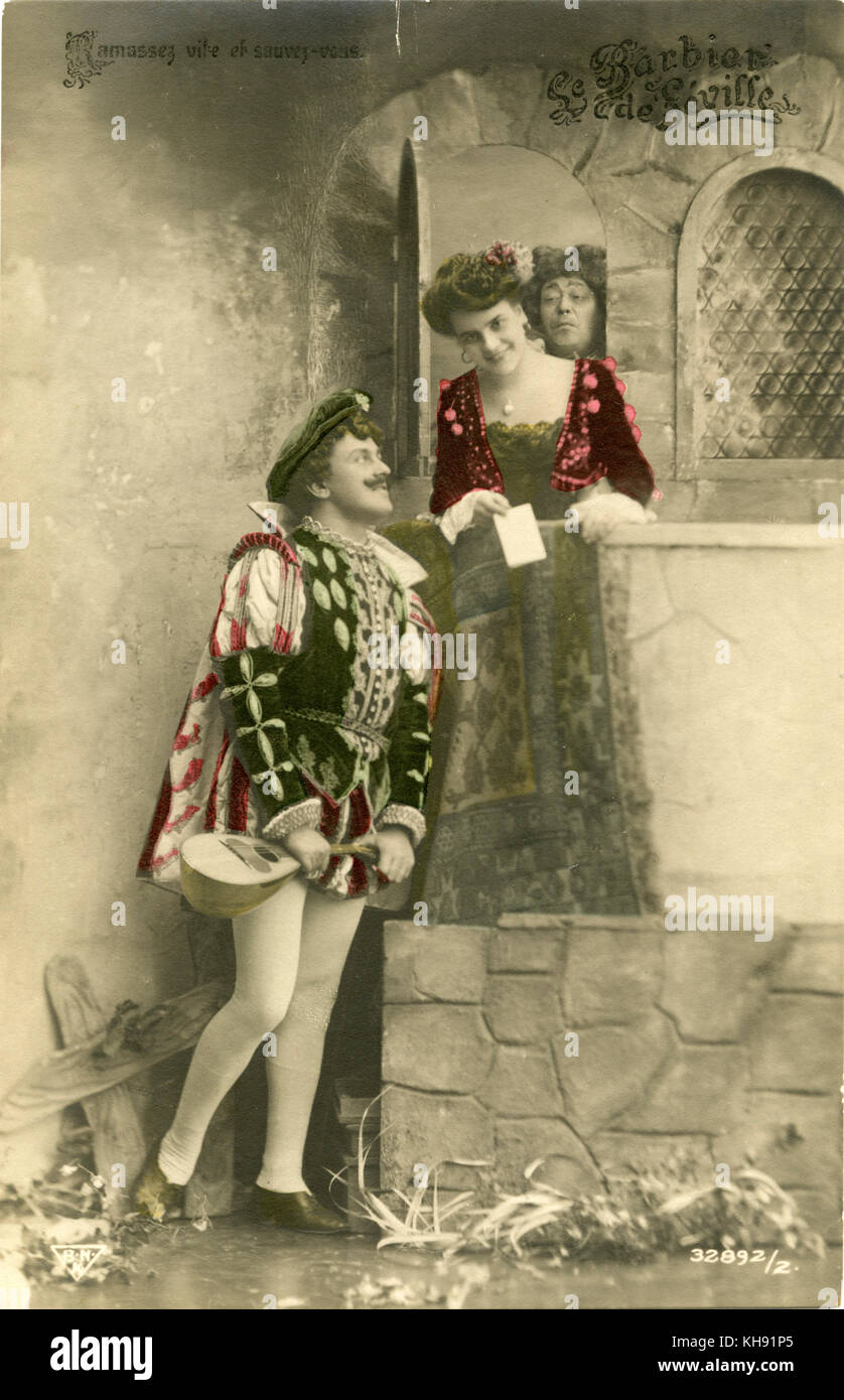 Le barbier de seville Banque de photographies et d’images à haute