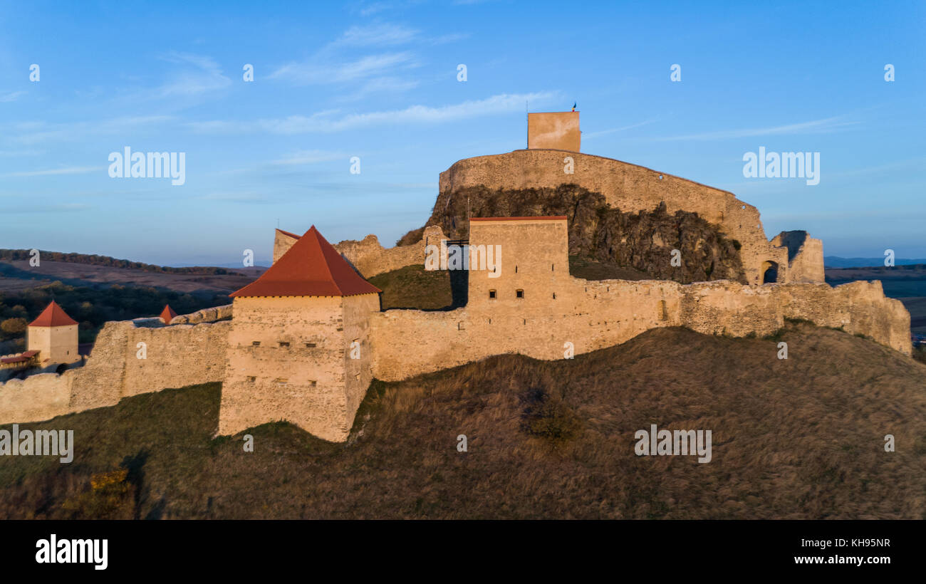 Brasov citadelle médiévale attestée d'abord en 1324, est l'un des plus anciens sites archéologiques en Roumanie Banque D'Images