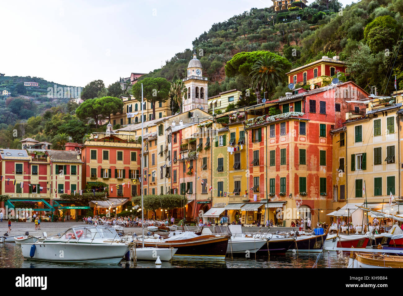 Italie. Ligurie. Golfe du Tigullio, Riviera italienne. Portofino Banque D'Images