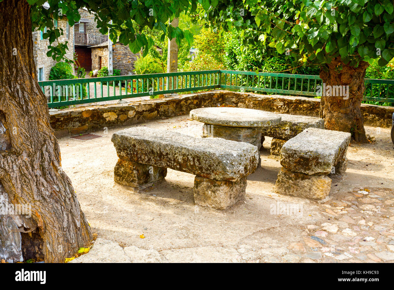 Rio de lassitude est un village rural avec une façon de vivre près de Bragança, dans le nord du portugal Banque D'Images
