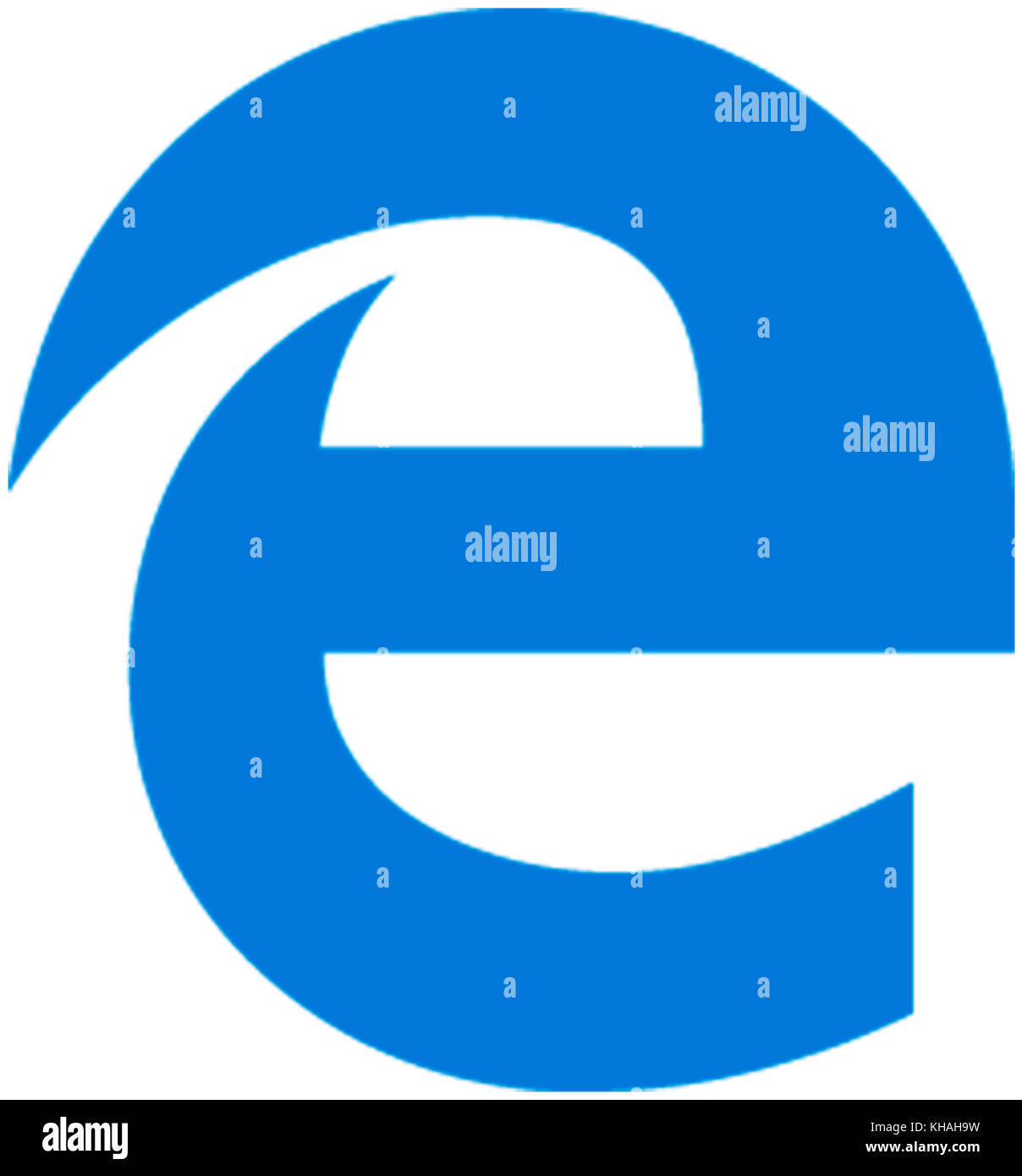 Logo d'Internet Explorer, navigateur Web de Microsoft Banque D'Images