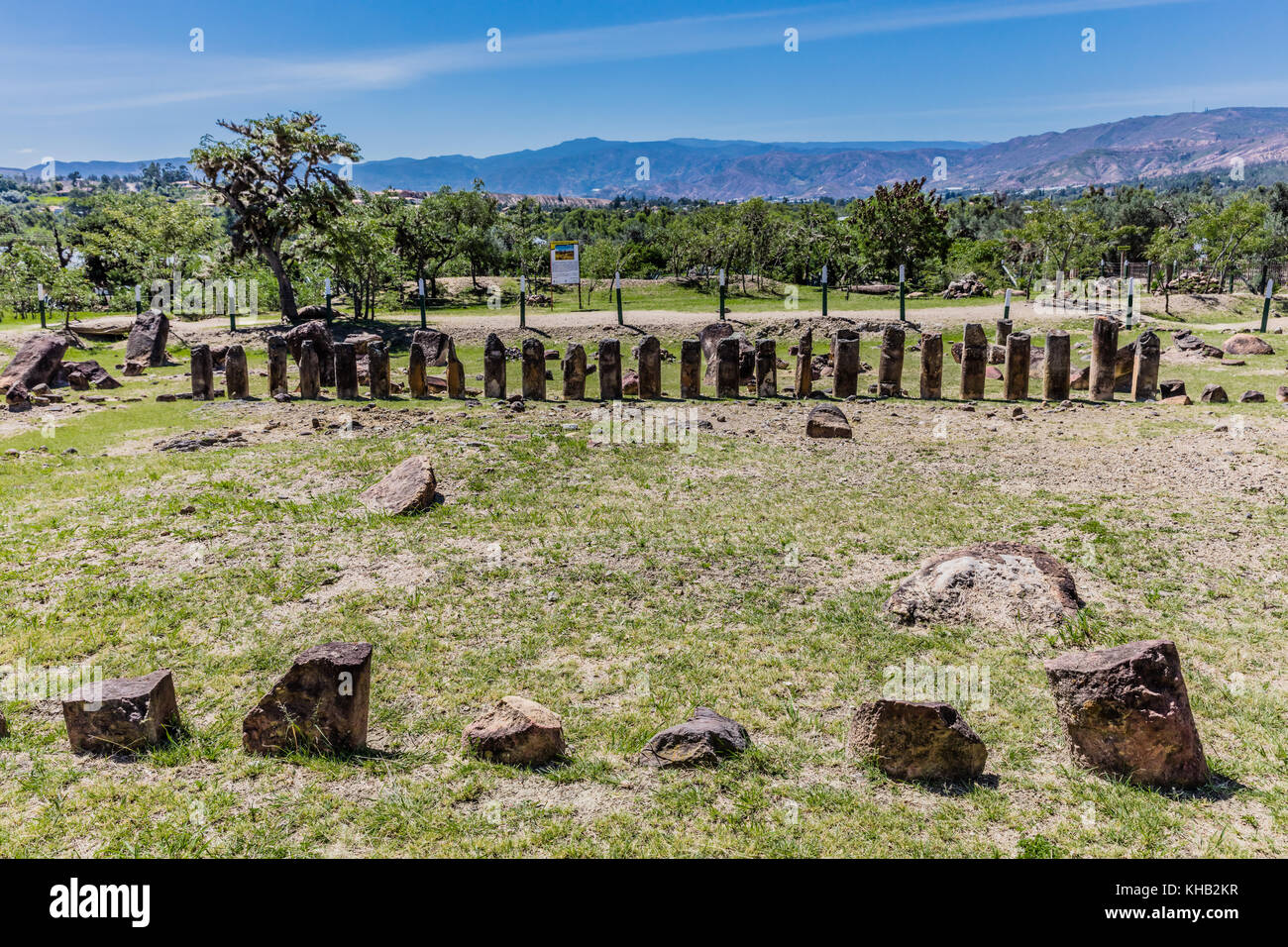 El Infiernito près de Villa de Leyva Boyaca Colombie en Amérique du Sud Banque D'Images