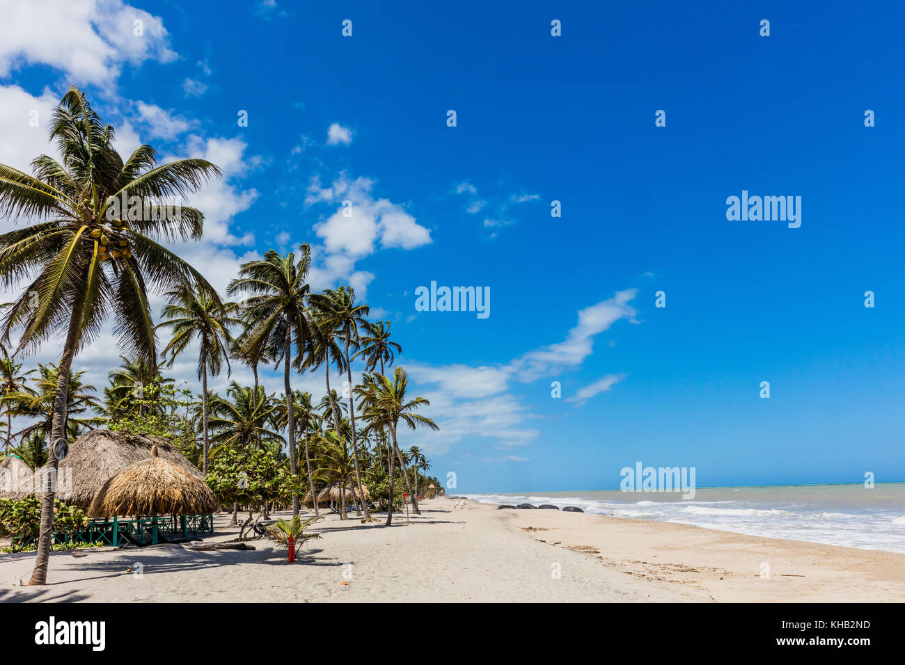 Palomino plage de La Guajira en Colombie Amérique du Sud Banque D'Images