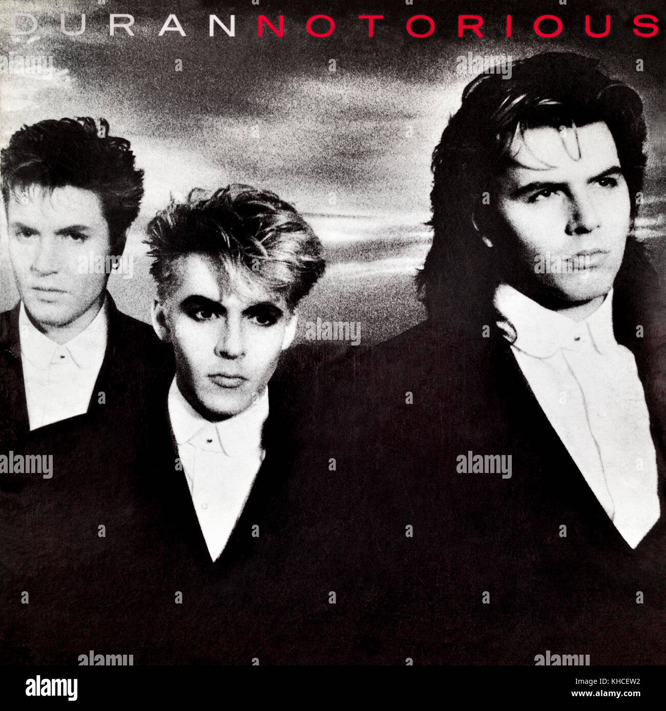 DURAN Duran - couverture originale de l'album en vinyle - notoire - 1986 Banque D'Images