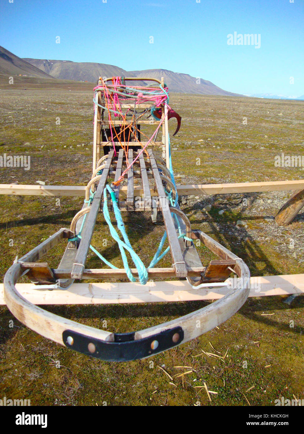 Traîneau à Chien Husky Rig Pour Léquipe De Chiens