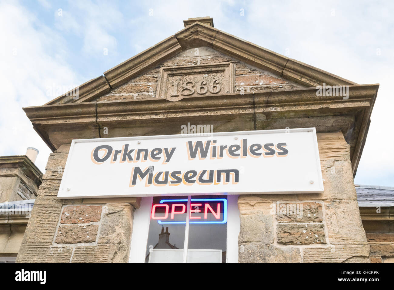 Orkney Wireless Museum, Kirkwall, Orkney, Écosse, Royaume-Uni Banque D'Images