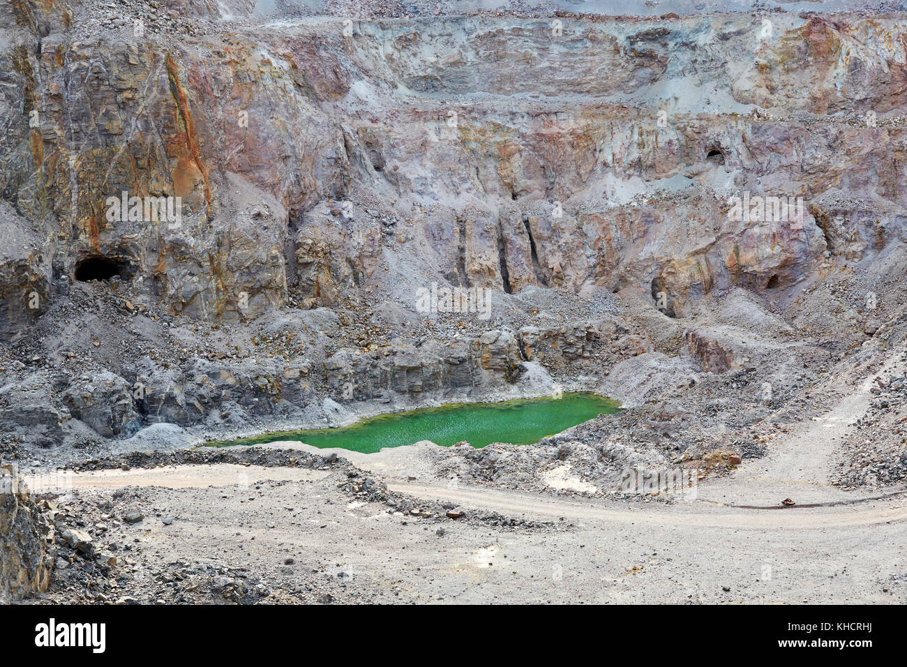 Brandberg Mine Ouest, Khorixas District, région de Kunene, Namibie, Afrique Banque D'Images