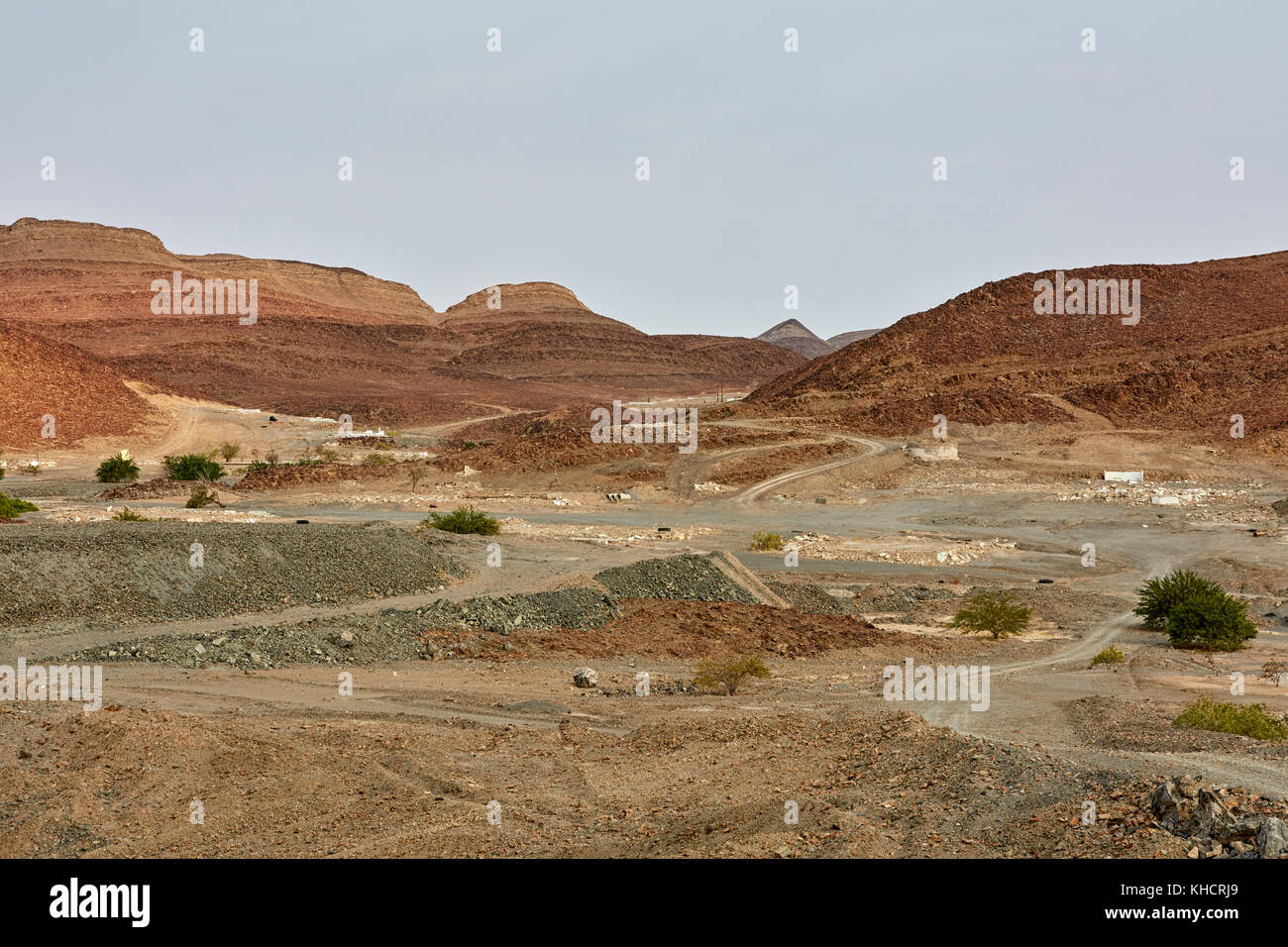 Brandberg Mine Ouest, Khorixas District, région de Kunene, Namibie, Afrique Banque D'Images