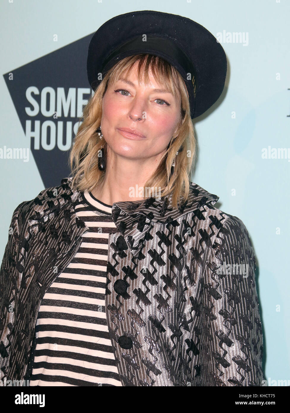 Nov 14, 2017 - Sienna Guillory assistant à 'skate à Somerset House à Fortnum & Mason lancement vip, Somerset House à Londres, Angleterre, RU Banque D'Images