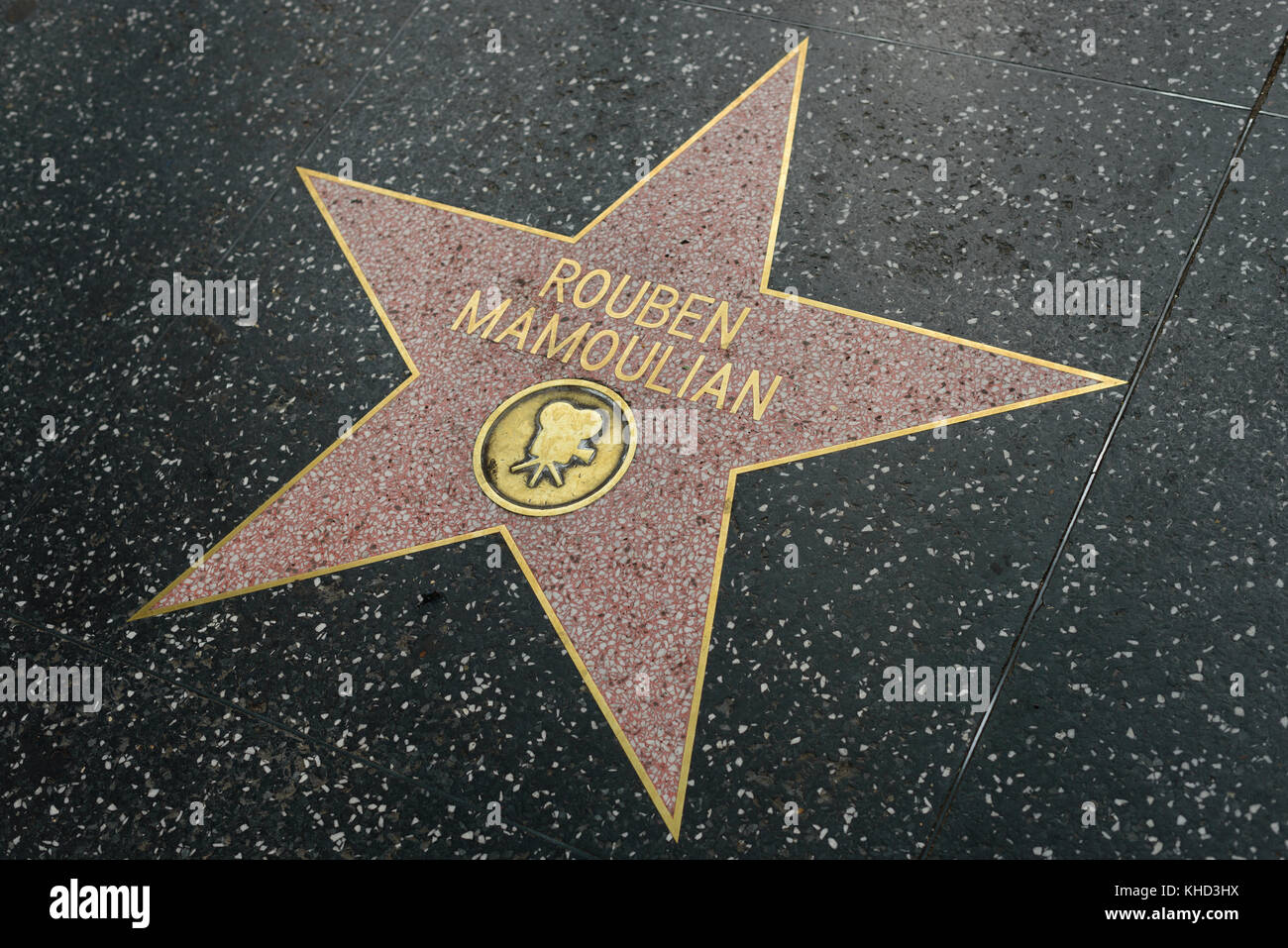 HOLLYWOOD, CA - DÉCEMBRE 06 : Rouben Mamoulian star sur le Hollywood Walk of Fame à Hollywood, Californie, le 6 décembre 2016. Banque D'Images