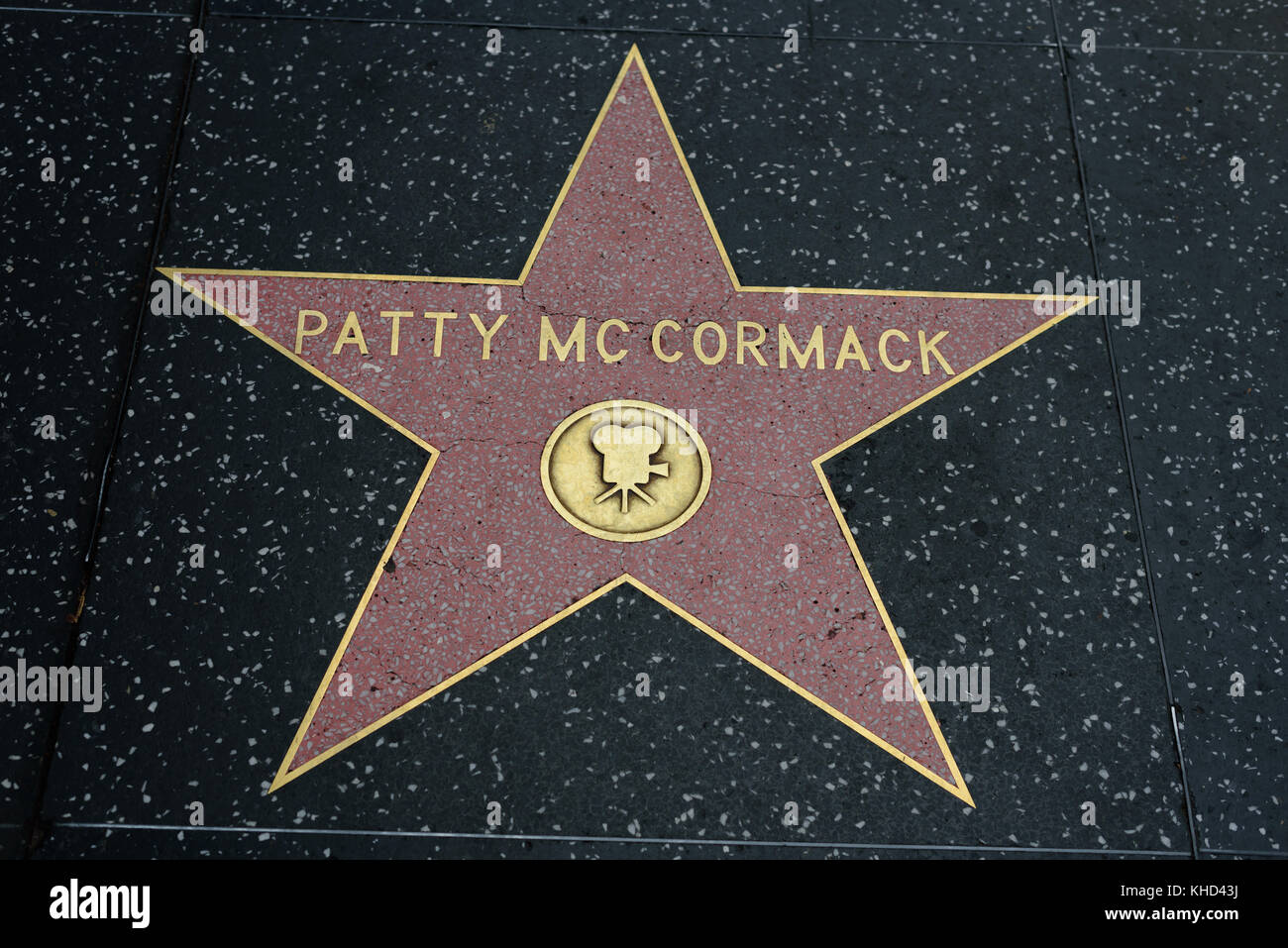 HOLLYWOOD, CA - 06 DÉCEMBRE : la star de Patty Mc Cormack sur le Hollywood Walk of Fame à Hollywood, Californie, le 6 décembre 2016. Banque D'Images