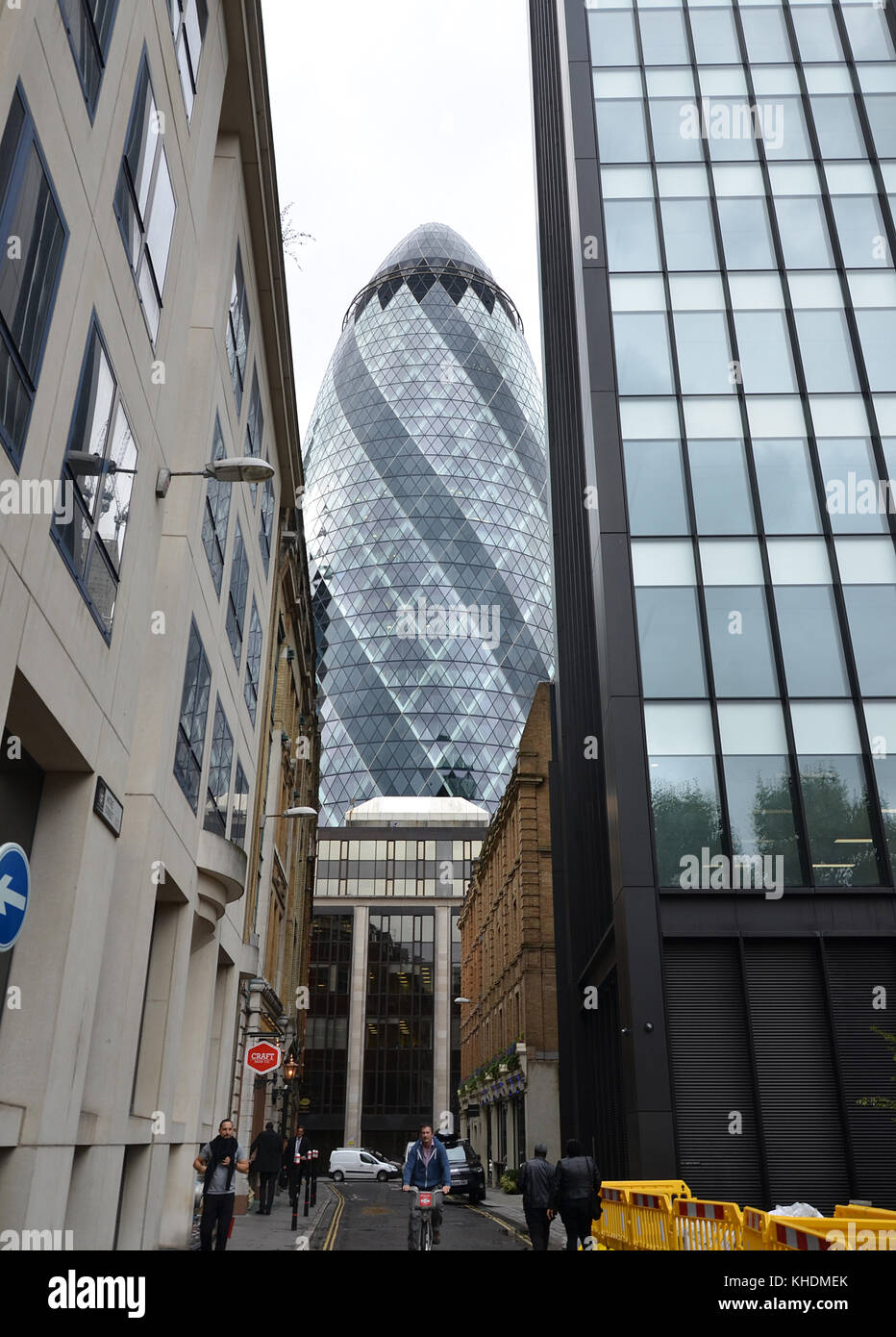 London Financial district skyline, des gratte-ciel et de grands immeubles de bureaux Banque D'Images