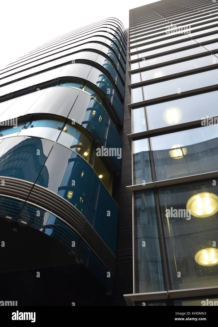 London Financial district skyline, des gratte-ciel et de grands immeubles de bureaux Banque D'Images