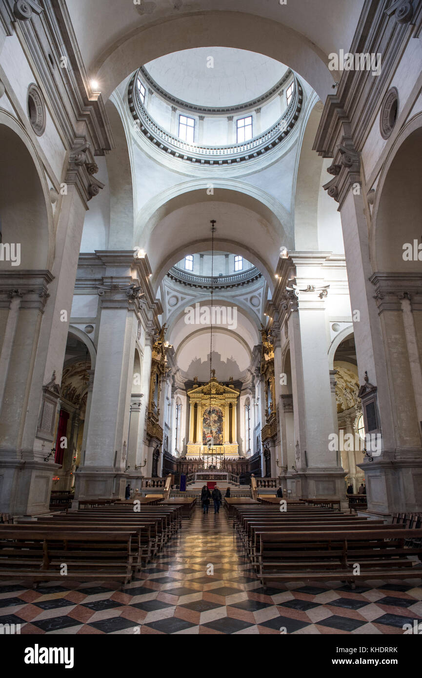 Italie, Vénétie, Padoue, église de Santa Giustina Banque D'Images