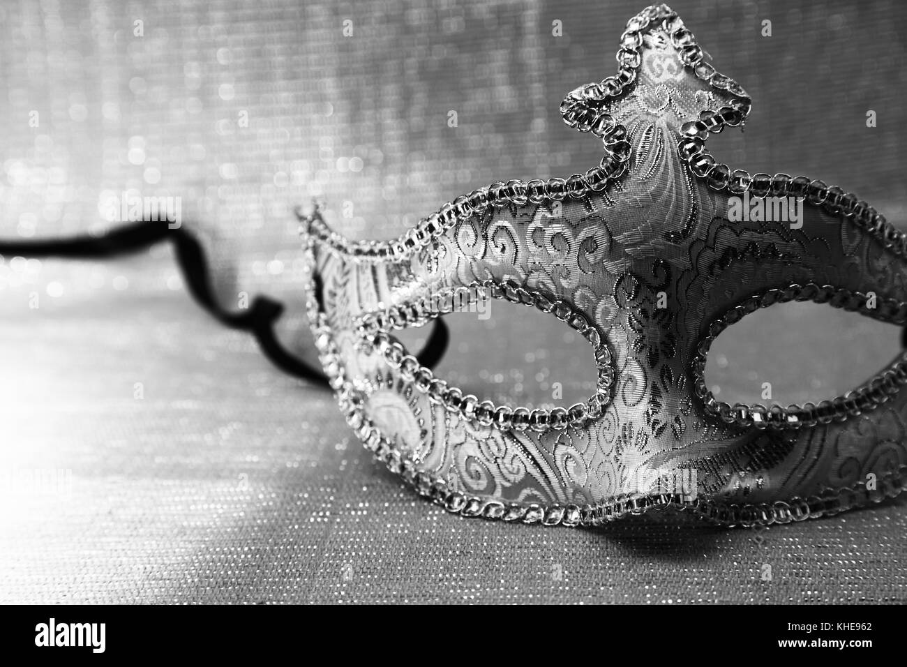 Masque de carnaval vénitien Vintage Banque D'Images