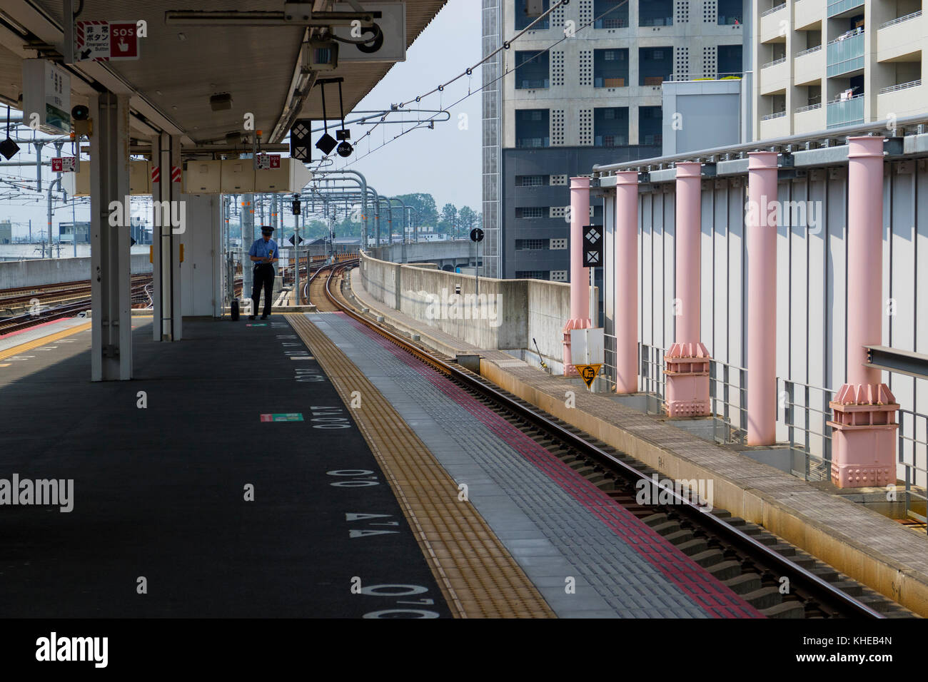 IgA Ueno - Japon, 1er juin 2017 : gare moderne vide à IgA Ueno Banque D'Images