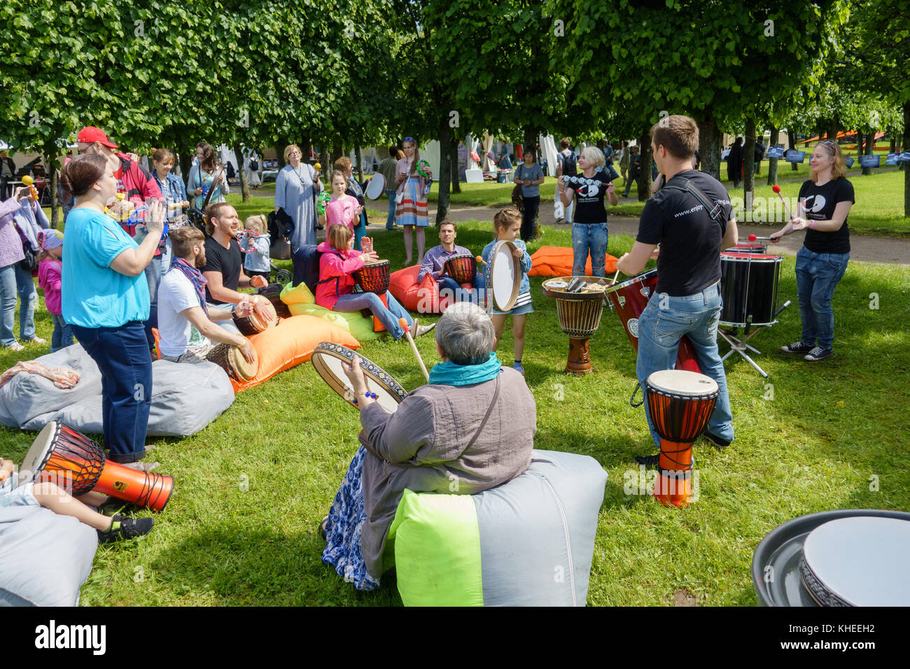 'Festival Usadba jazz' Banque D'Images