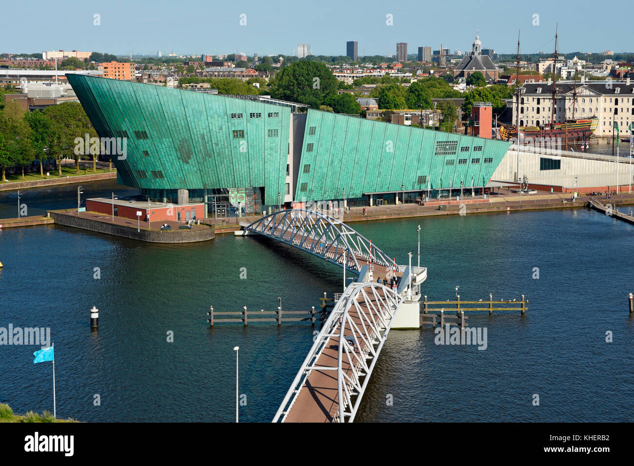 Musée scientifique Nemo, Amsterdam, Hollande du Nord, Hollande, Pays-Bas Banque D'Images