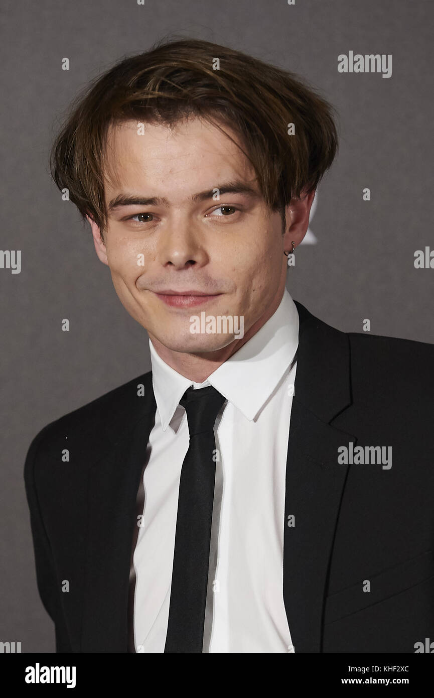 Madrid, Espagne. 16 nov, 2017. Charlie heaton assiste à gq 2017 hommes de l'année au Palace Hotel à Madrid, Espagne crédit : jack abuin/zuma/Alamy fil live news Banque D'Images