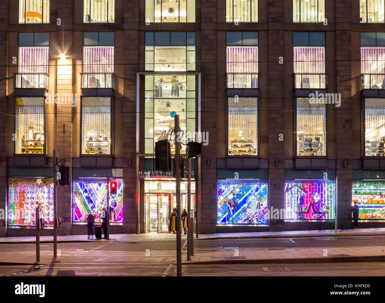 Magasin Harvey Nichols à St Andrew Square, Édimbourg, Écosse. ROYAUME-UNI Banque D'Images