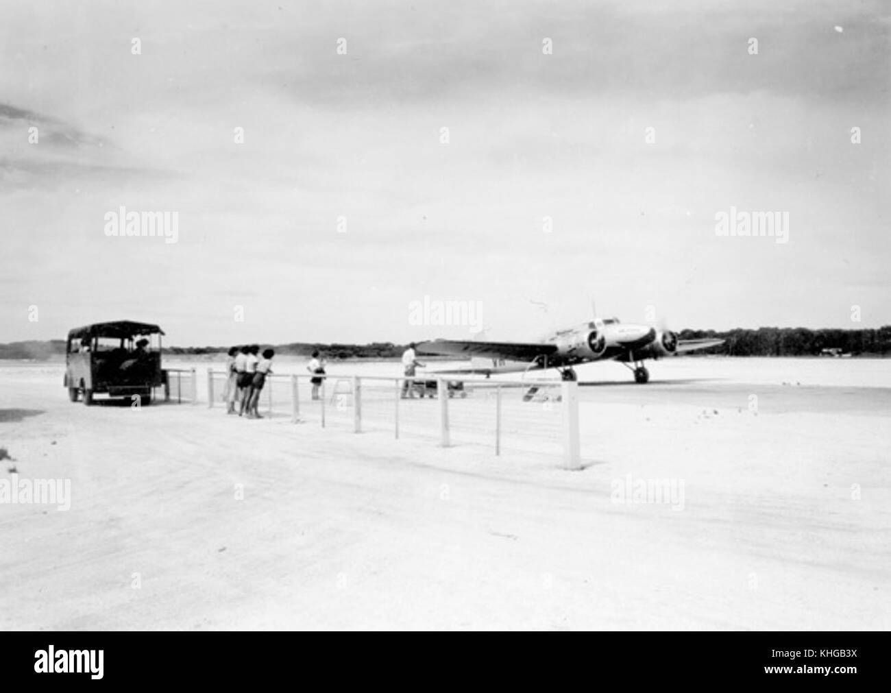 Rottnest Avro-Anson Woods Banque D'Images