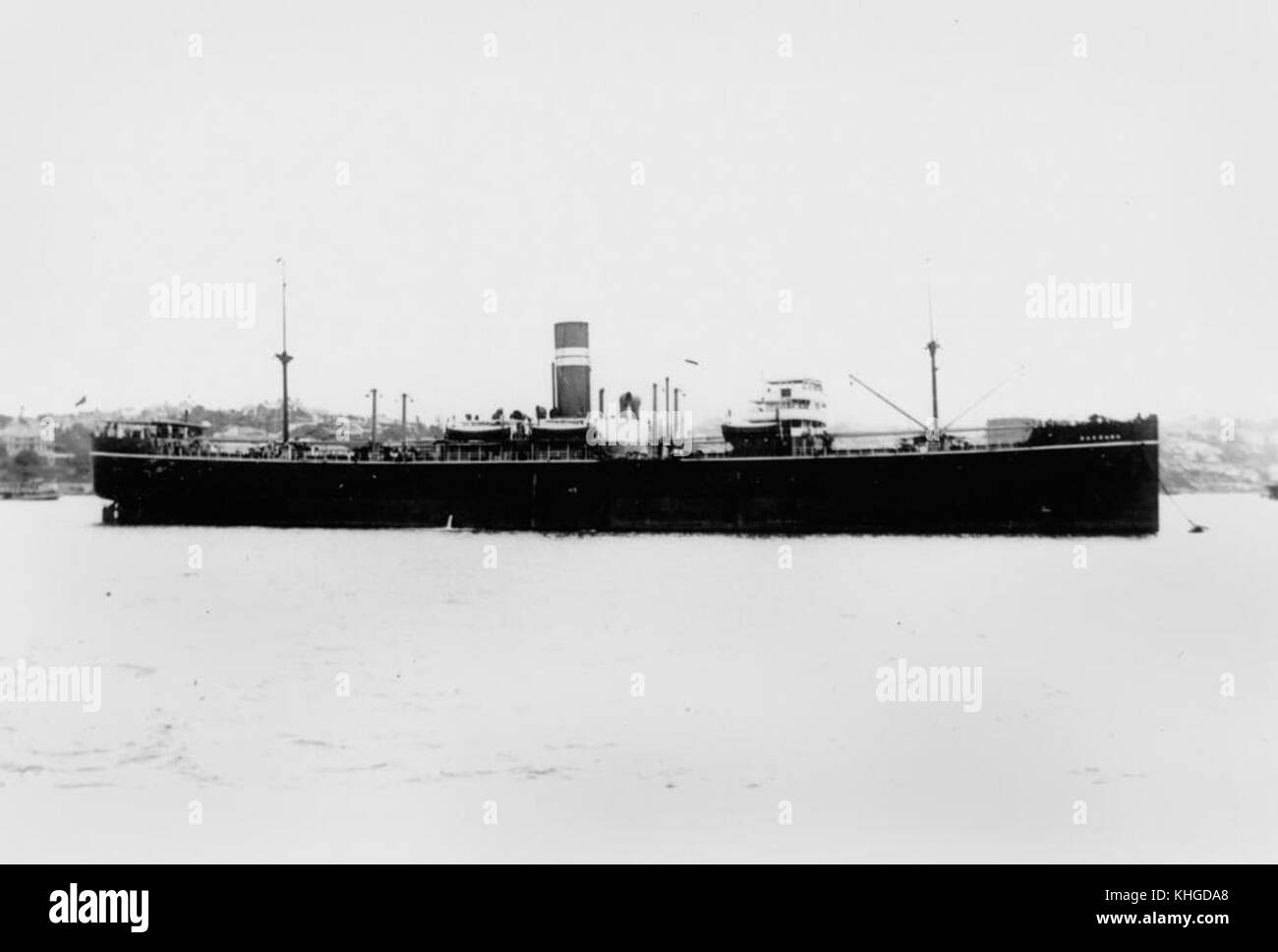 141791 1 Nardana, un navire à vapeur de la marine marchande, qui a été coulé par un U-boat allemand en 1941 Banque D'Images