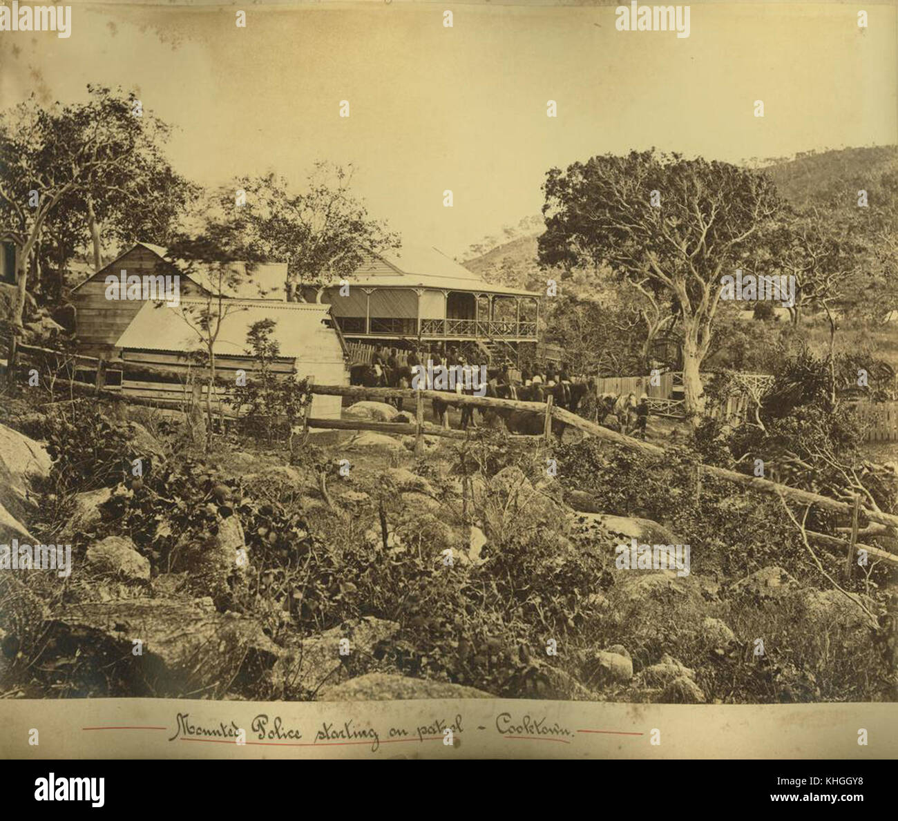 1234552 Canada partir en patrouille Banque D'Images