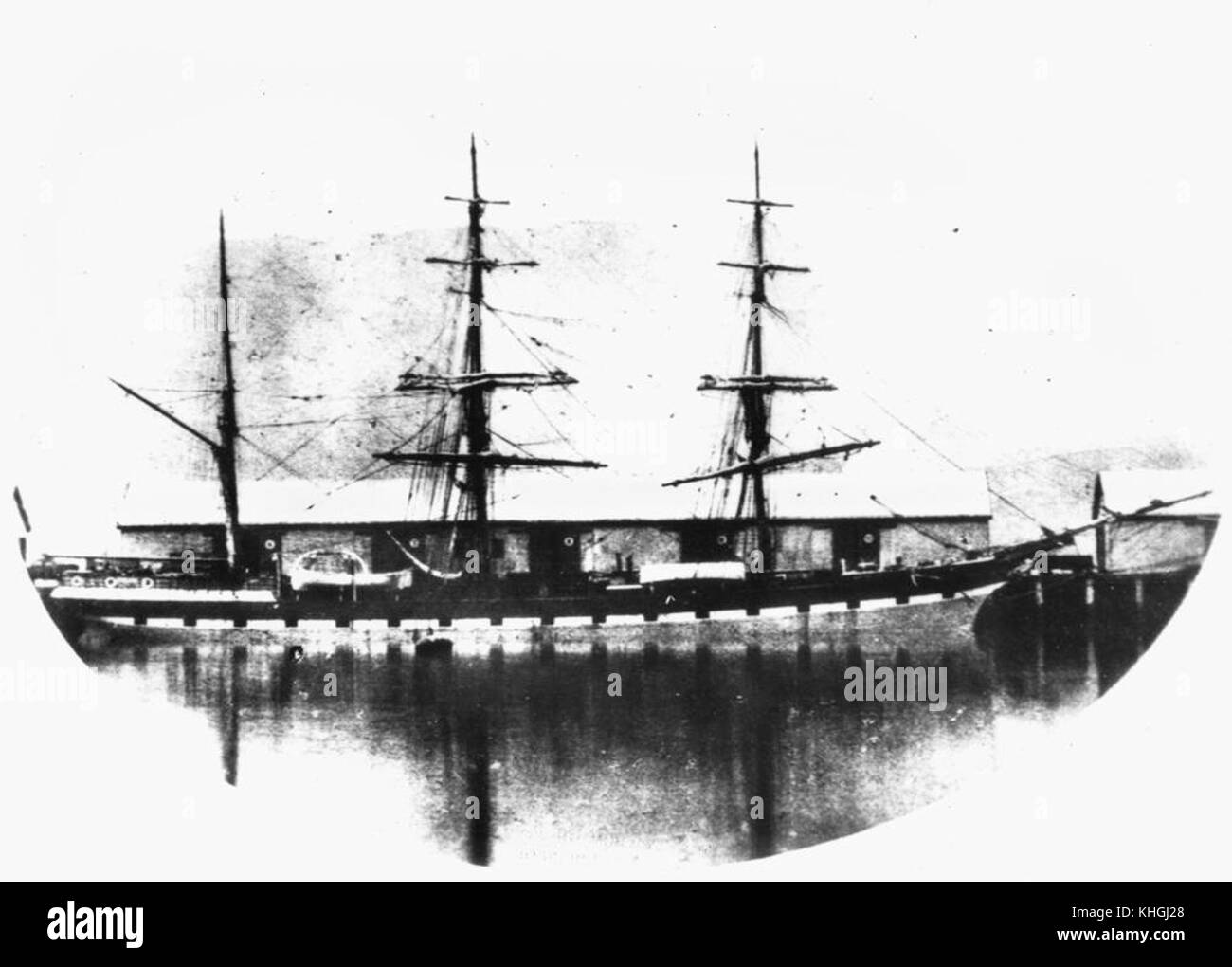 Ce titre fait référence à l'amiral écossais, un navire probablement nommé d'après une éminente figure navale écossaise. Elle peut être associée à l'histoire navale ou à l'exploration maritime. Banque D'Images