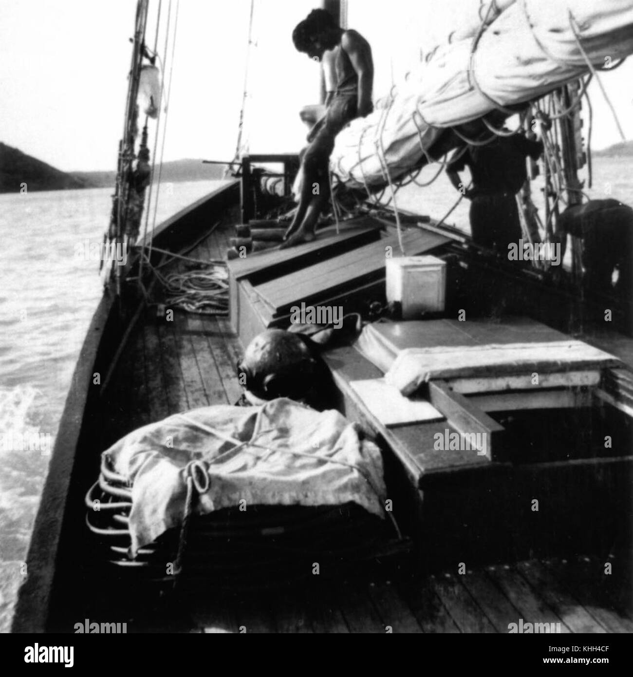 Le Sedney était un navire, identifié par le numéro 158458. Il fait partie des documents maritimes, probablement associés aux routes maritimes, aux navires ou aux activités maritimes historiques. Banque D'Images