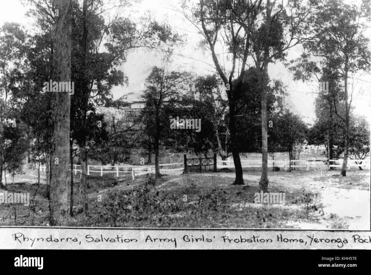 193967 2 Rhyndarra, l'Armée du Salut les filles de mise à l'épreuve la maison, à l'Yeronga Pocket, 1923 Banque D'Images