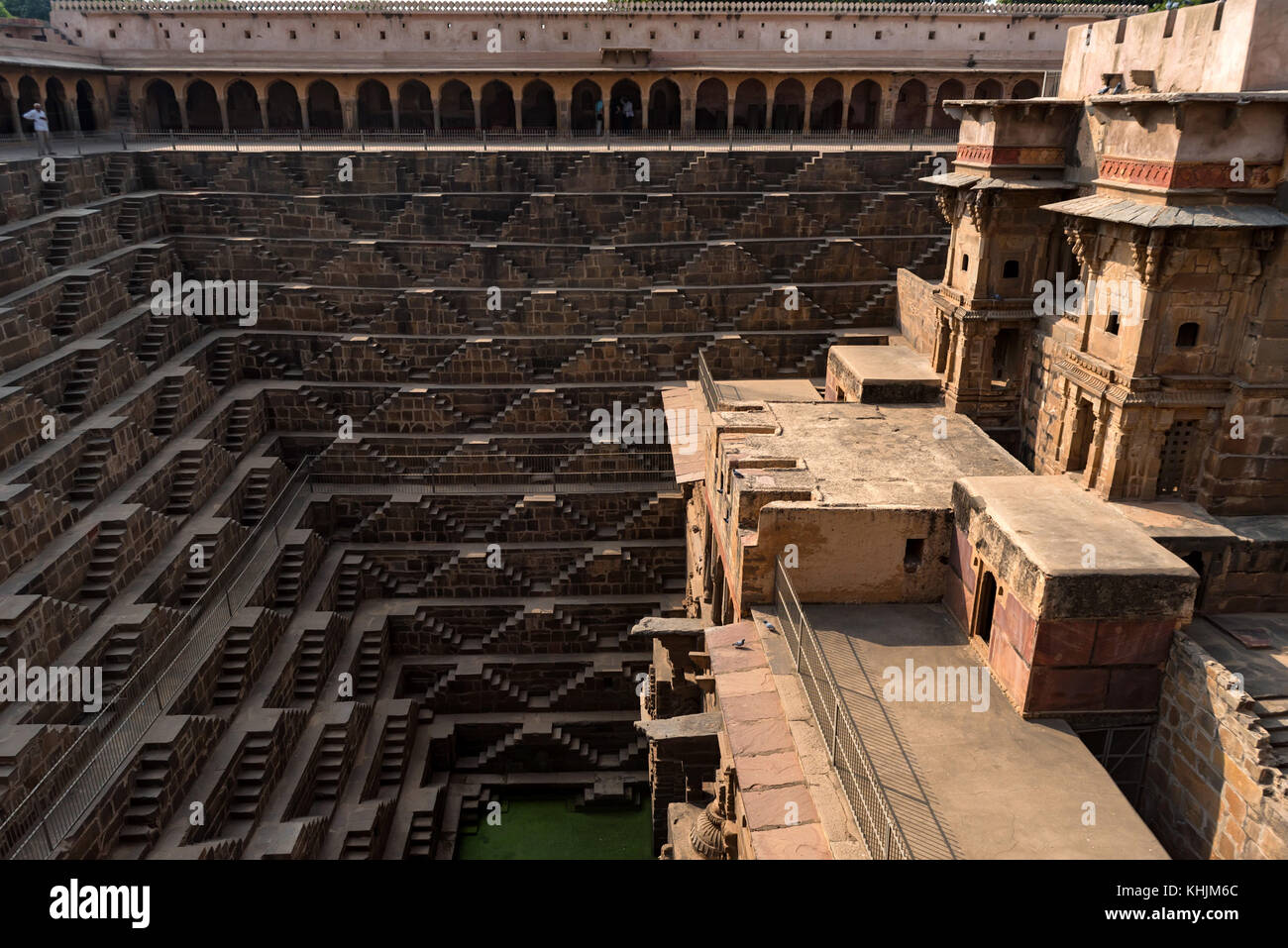 La célèbre chand baori cage Banque D'Images