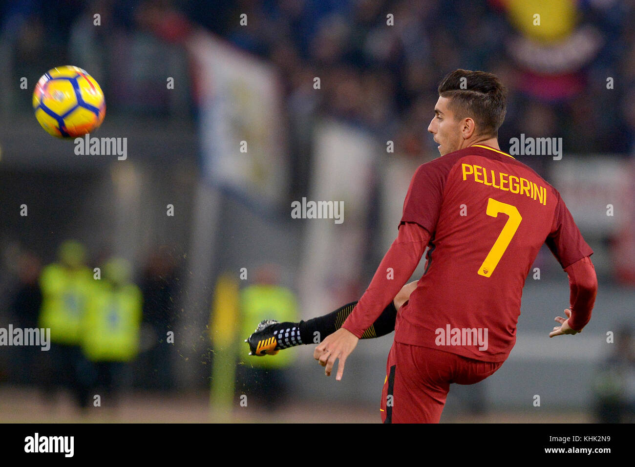 Lorenzo pellegrini roma roma 28-10-2017. stadio Olimpico campionato serie a, l'AS Roma - Bologne foto antonietta baldassarre / insidefoto Banque D'Images