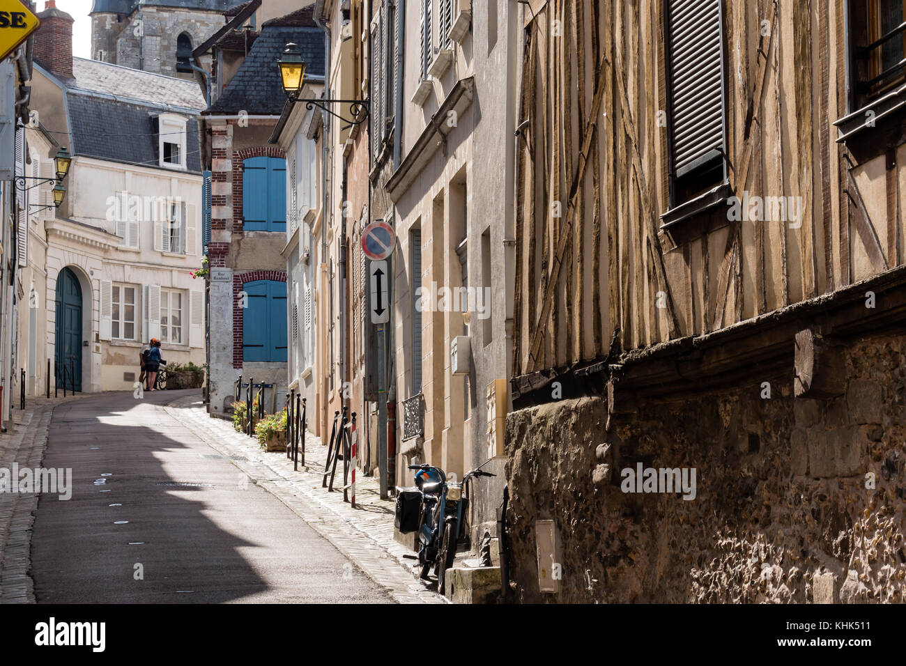Joigny Yonne Bourgogne-Franche-Comté France Banque D'Images