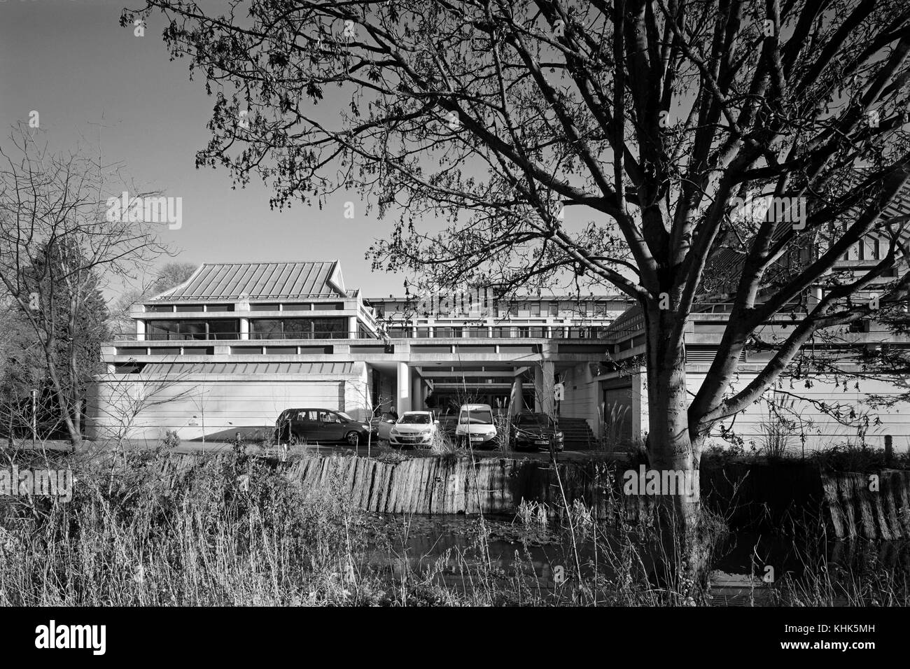 Queen's College Cambridge Banque D'Images