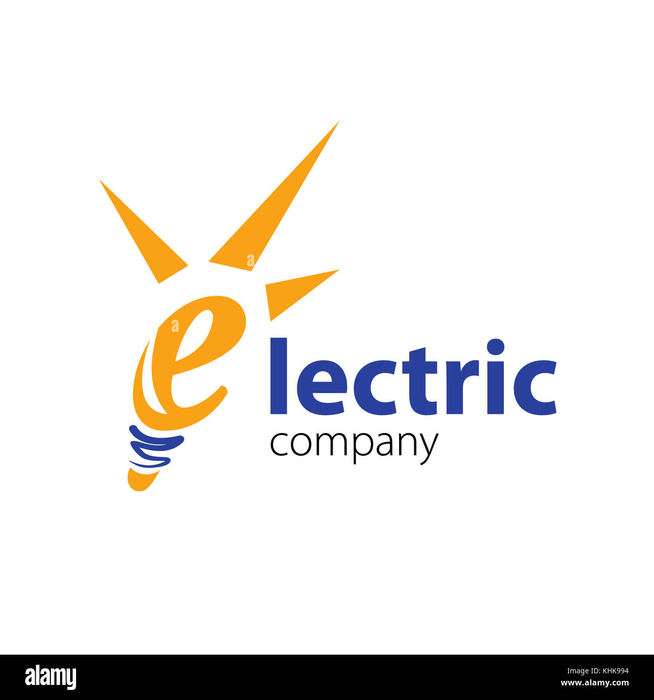 Logo électrique modèle. vector illustration.eps 10. Electric company